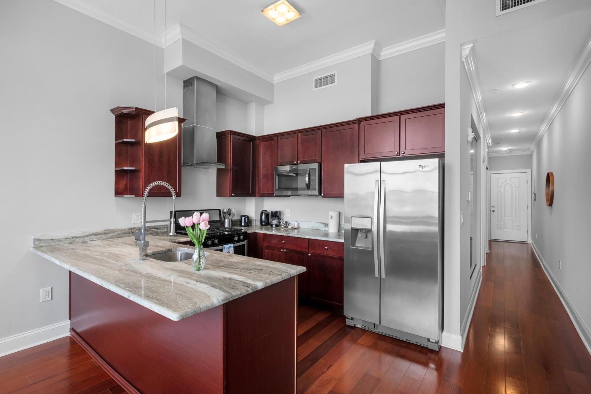 Apartment Stylish 1br L Rooftop Pool *